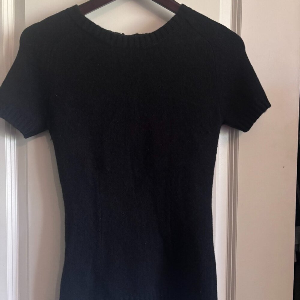 BCBG MaxAzaria short sleeve sweater